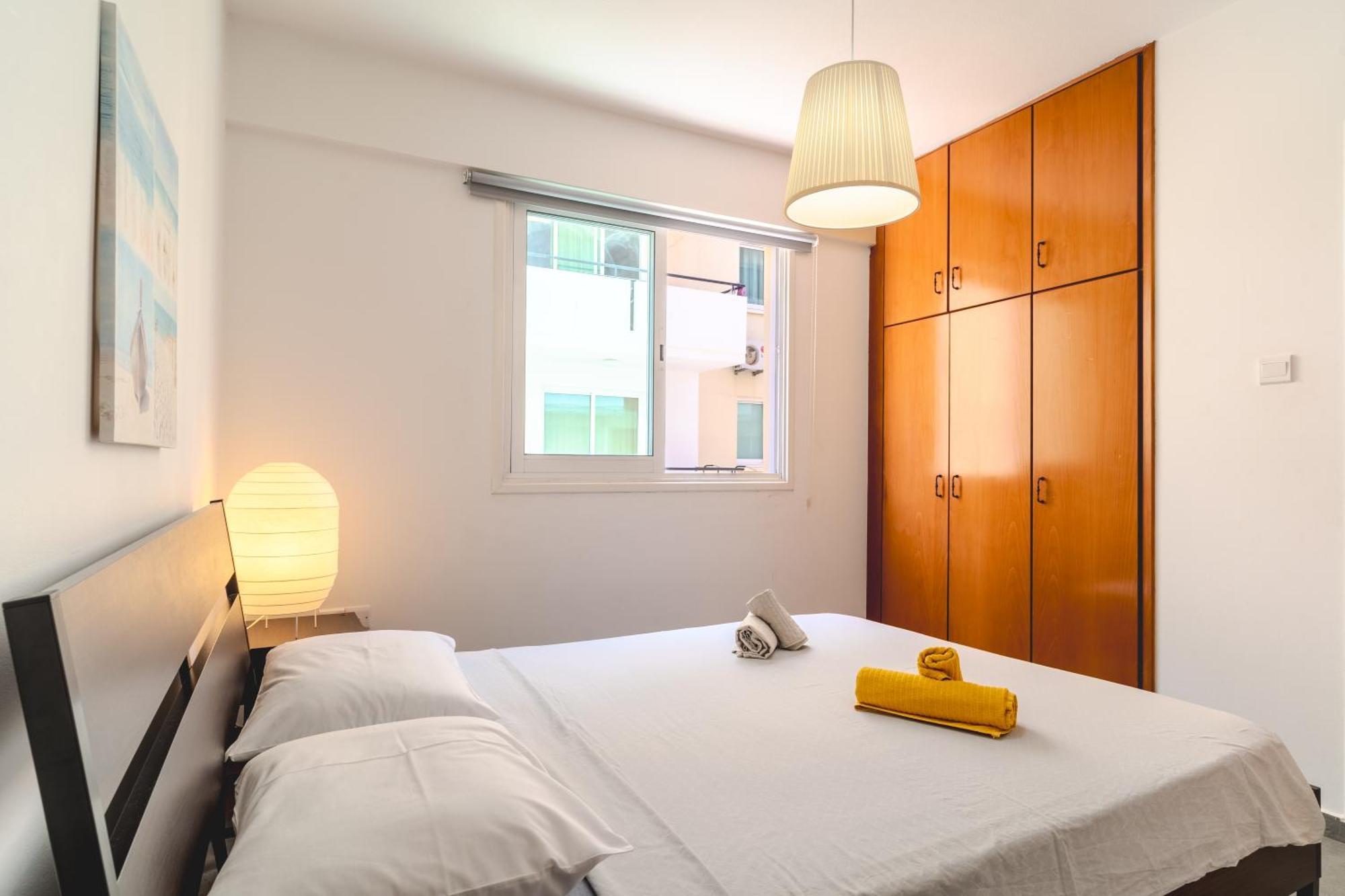 Kave Blue Mackenzie 1 Bdr Flat With Pool Apartment Ларнака Екстериор снимка