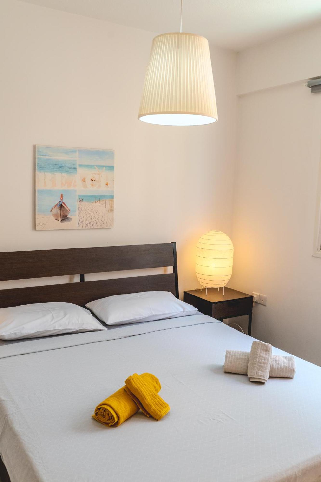 Kave Blue Mackenzie 1 Bdr Flat With Pool Apartment Ларнака Екстериор снимка